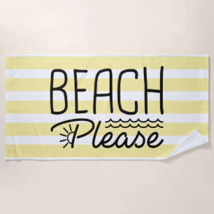 Beach alsjeblieft strandlaken