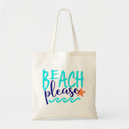 Beach alsjeblieft tote bag
