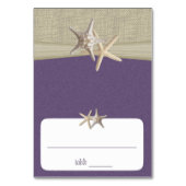 Beach Amore 'Paarse Zitplaatsen Kaart (Voorkant)