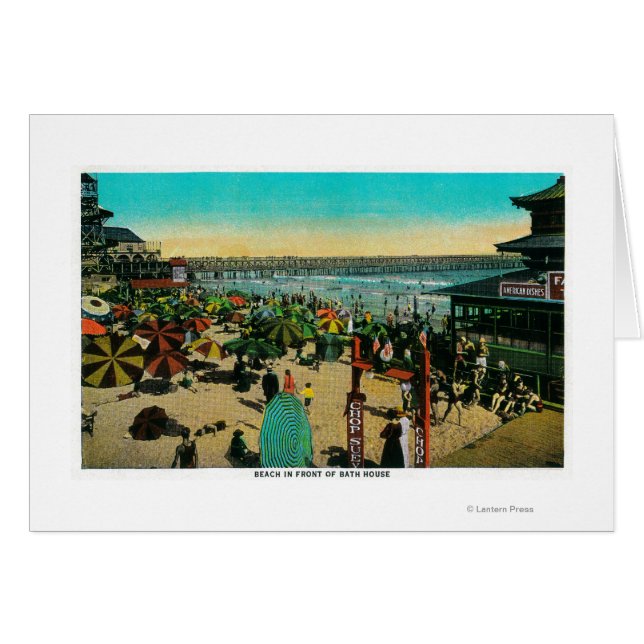 Beach and Bath House, Long BeachLong Beach, CA (Devant horizontal)