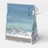 Beach and Ocean Wedding Favor Box Bedankdoosjes (Achterkant)