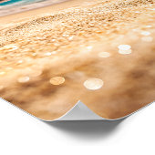 Beach And Sea Poster (Hoek)