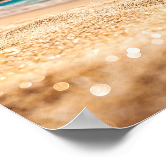 Beach And Sea Poster (Hoek)