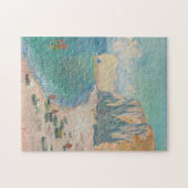 Beach and the Falaise d'Amont Monet Fine Art Legpuzzel (Horizontaal)