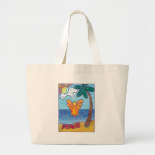 Beach Angel Bag Grote Tote Bag