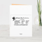 Beach Angel Blank Kaart (Achterkant)