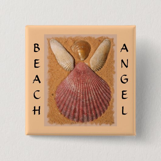 Beach Angel Button (Voorkant)
