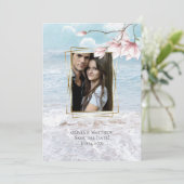 Beach Arbor Elegant Seaside Kaart (Staand voorkant)