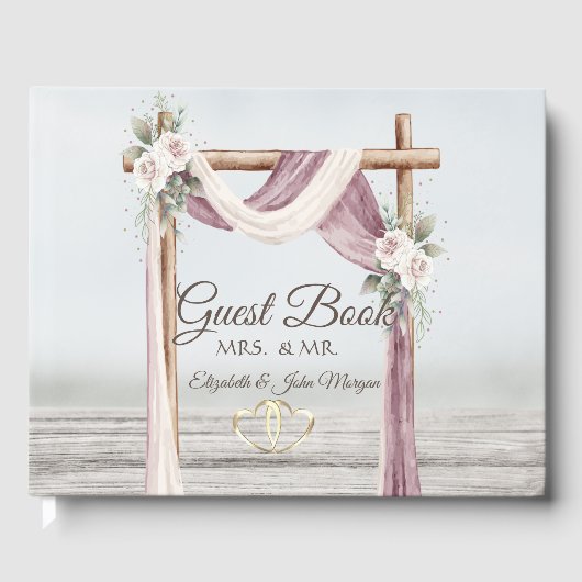 Beach Arbor Guest Book Gastenboek (Voorkant)