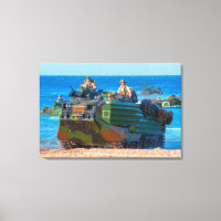 BEACH ARMOR - Amphibious Vehicle 24x36 asbest