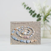 Beach Art Briefkaart (Staand voorkant)