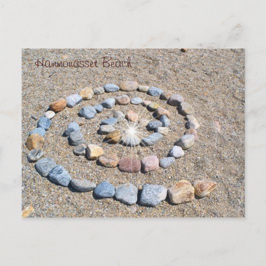 Beach Art Briefkaart (Voorkant)