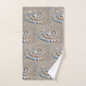Beach Art Spiral Bad Handdoek (Handdoek)