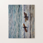 Beach Art Surf Surfer Ocean Puzzel (Verticaal)