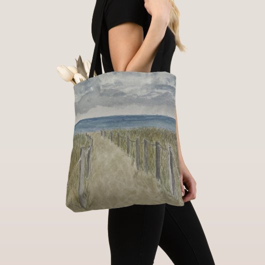 Beach Art Tote Bag (De près)
