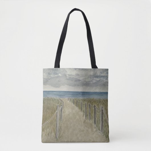 Beach Art Tote Bag (Devant)