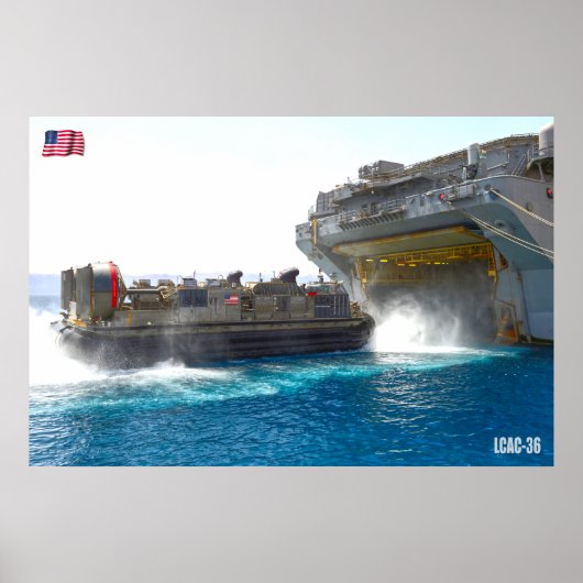 BEACH ASSAULT - LCAC-36 POSTER (Voorkant)