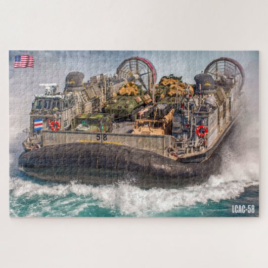 BEACH ASSAULT - LCAC 58 (20x30 INCH) Legpuzzel (Horizontaal)