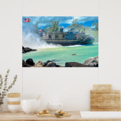 BEACH ASSAULT - LCAC-79 POSTER (Keuken)