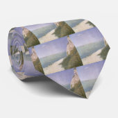 Beach at Honfleur van Georges Seurat,  kunst Stropdas (Opgerold)