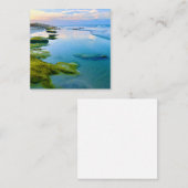 Beach at lowtide mini notecard set notitiekaartje (Voorkant / Achterkant)