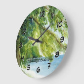 Beach at Manuel Antonio Backward Clock Grote Klok (Hoek)