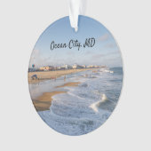 Beach at Ocean City (devant)