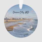 Beach at Ocean City (devant)