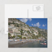 Beach at Positano, Campania, Italië Briefkaart (Voorkant / Achterkant)