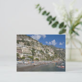 Beach at Positano, Campania, Italië Briefkaart (Staand voorkant)