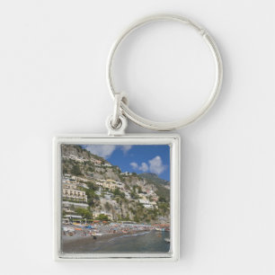 Beach at Positano, Campania, Italië Sleutelhanger