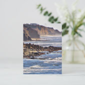 Beach at Sunset Cliffs Briefkaart (Staand voorkant)