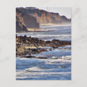 Beach at Sunset Cliffs Briefkaart (Voorkant)