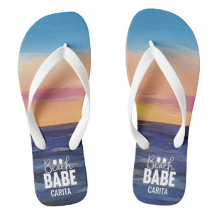 Beach Babe Adult Teenslippers