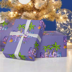 Beach Babe Cadeaupapier