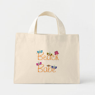 Beach Babe Mini Tote Bag