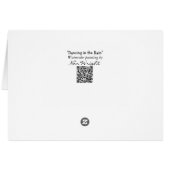 Beach Babes Dansend in de Rain-kaart (Achterkant Horizontaal)