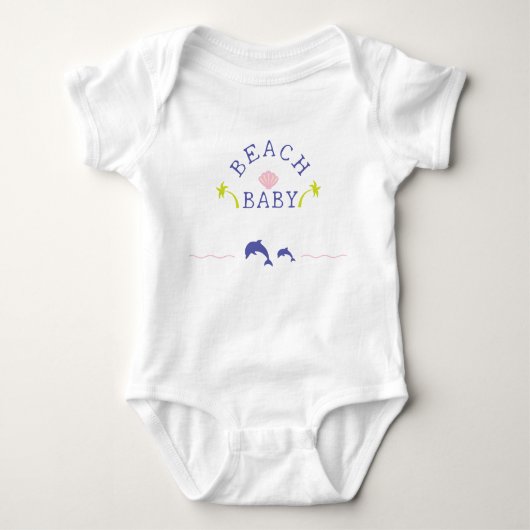 Beach Baby Romper (Voorkant)