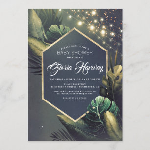 Beach Baby shower Invitation Kaart