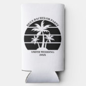 Beach Bachelor Party Island bruiloft gepersonalise (Achterkant)