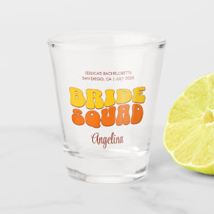 Beach Bachelorette Party Bruid Squad Bruidsmeisje Shot Glas