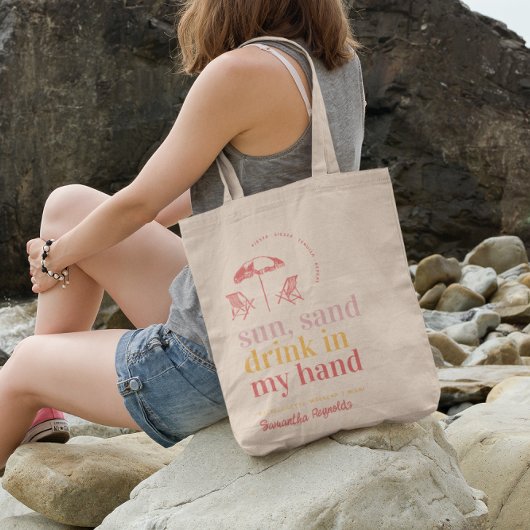 Beach Bachelorette Party | Bruidsmeisje Gift Tote Bag
