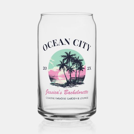 Beach Bachelorette Party Favoriser Bridesmaid Cade (Recto)