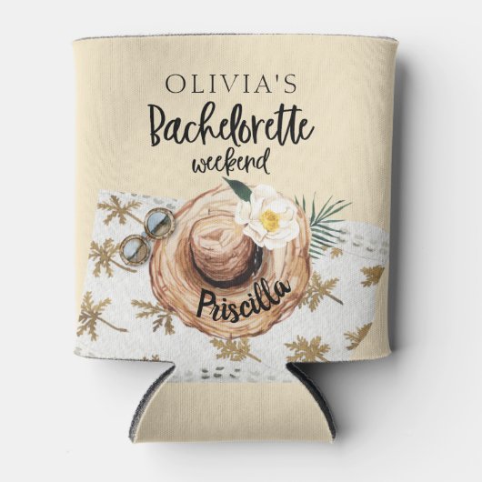 Beach Bachelorette Weekend Koelbox Blikjeskoeler (Voorkant)