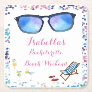 Beach Bachelorette Weekend Party Onderzetter