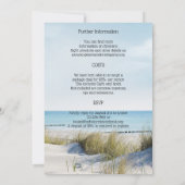 Beach Bachelorette Weekend Sjabloon Kaart (Achterkant)