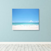 Beach Backgroud Canvas Afdruk (Insitu (Houten vloer))