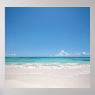 Beach Backgroud Poster