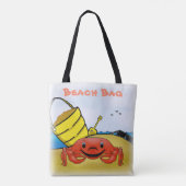 Beach Bag Draagtas (Achterkant)