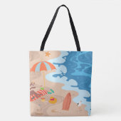Beach Bag Draagtas (Voorkant)